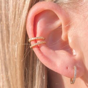 Gold Ear Cuff Set - NWT